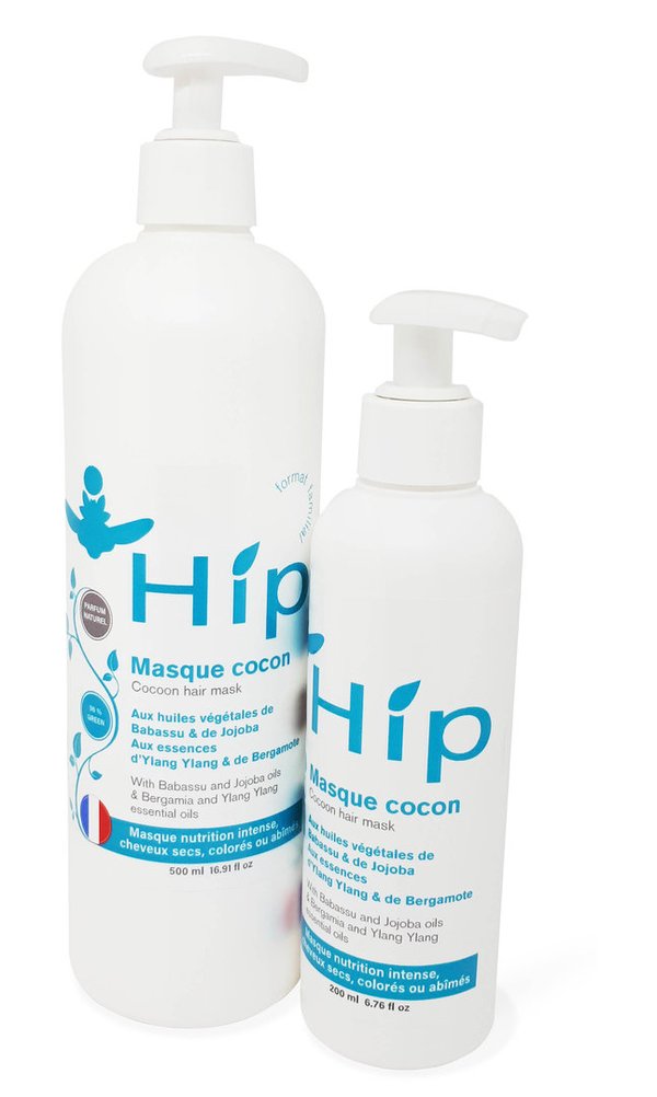Masque Cocon - soins cheveux secs, frisés ou crépus